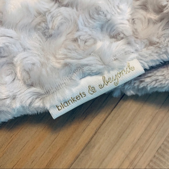 Blankets and Beyond Other Blankets Beyond Gray Dog Lovey Blanket